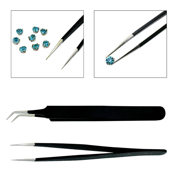 crystal tweezers set