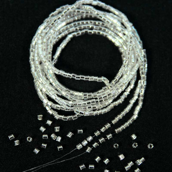 Miyuki Silver Color 2Cut Beads Strings