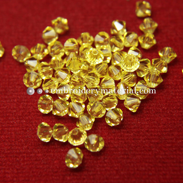 bicone crystals for jewellery