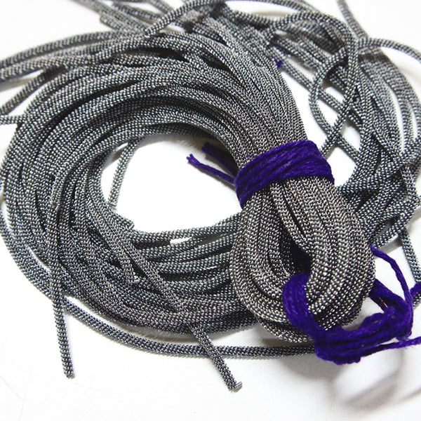 Gunmetal colour french wire