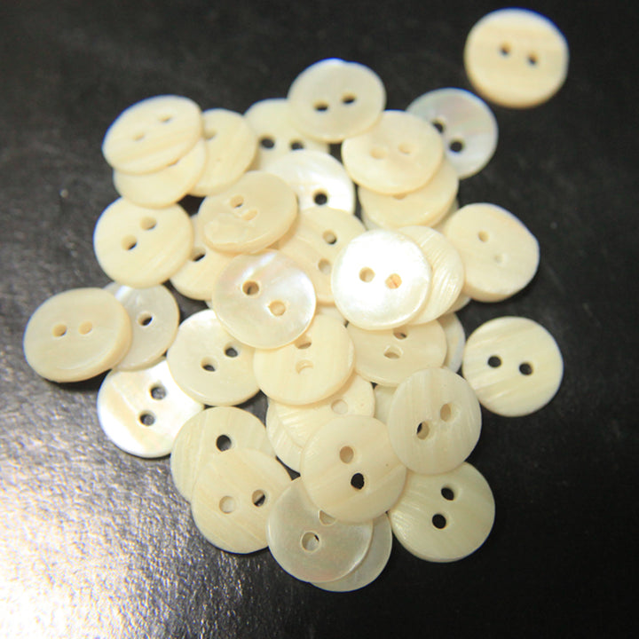 two hole Round Shape Shell Button