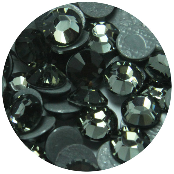 Swarovski Black Diamond Color Hot-Fix Crystals