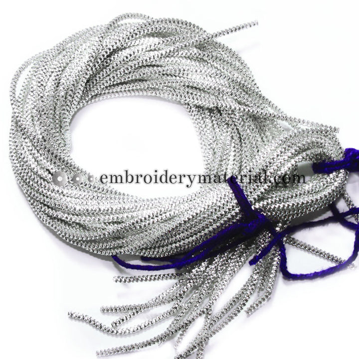 silver zardosi wire