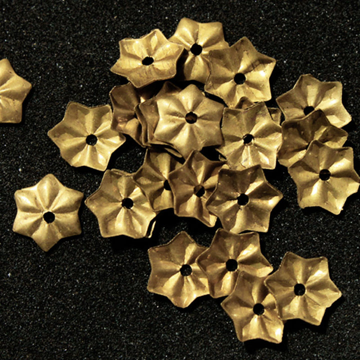 flower metal beads