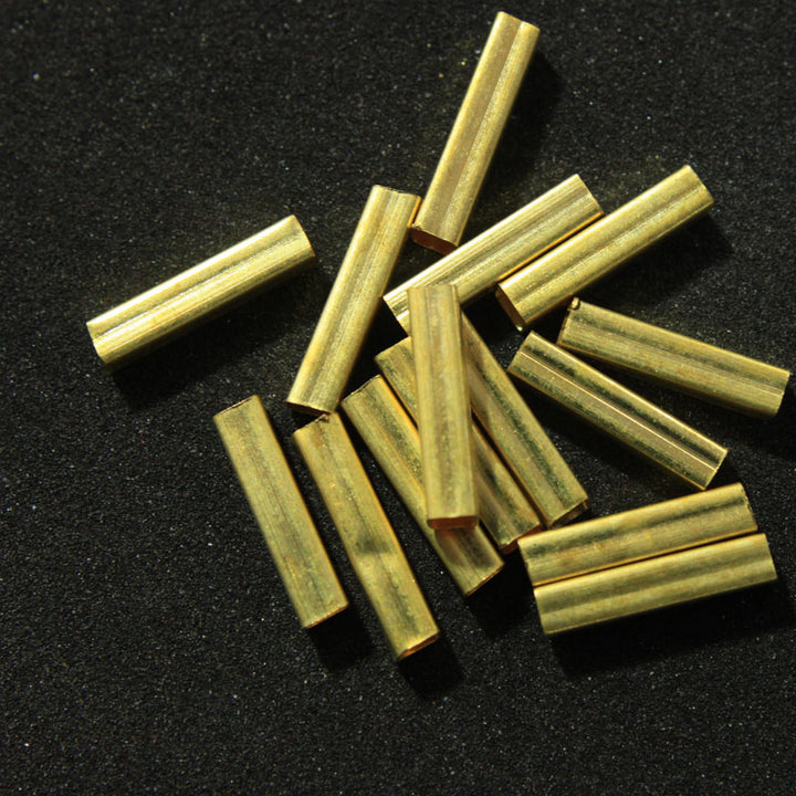square shape metal beads