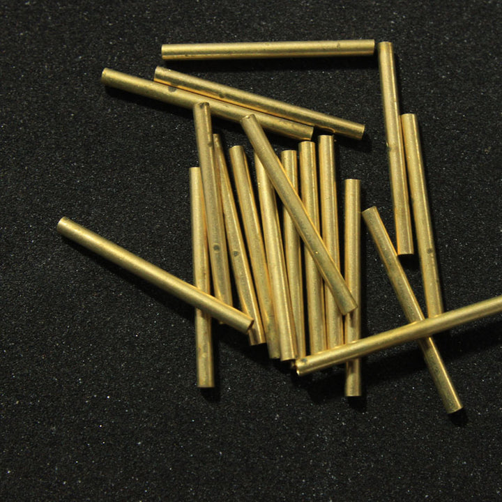 brass metal pipe beads