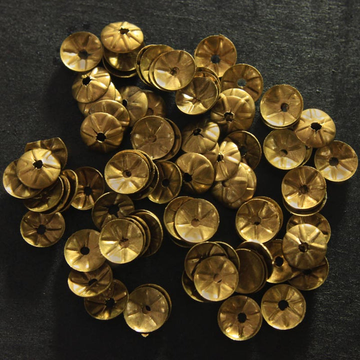 round shape metal charms