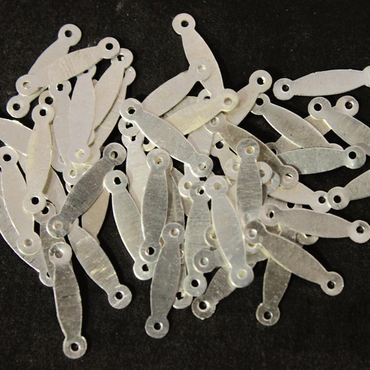 brass metal square beads