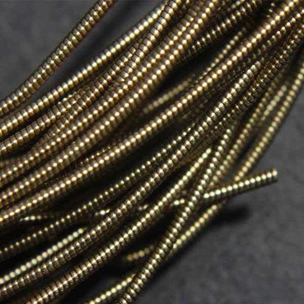 EMB1441 (Gijai, Circular  Antique Gold Stiff Wire)