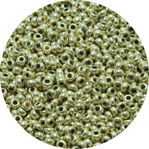 Miyuki Uni Silver Color 15/0 Moti/Spherical Beads