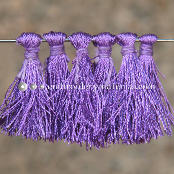 tassel in purple colour