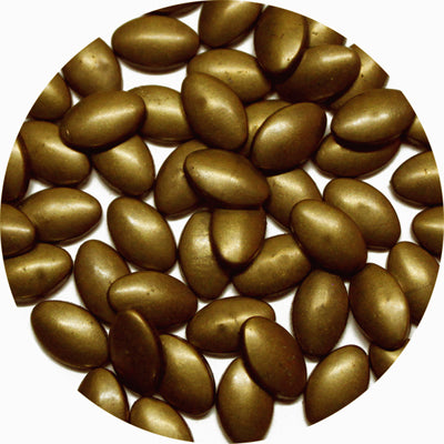 Bean Shape Stick-On Metal Studs