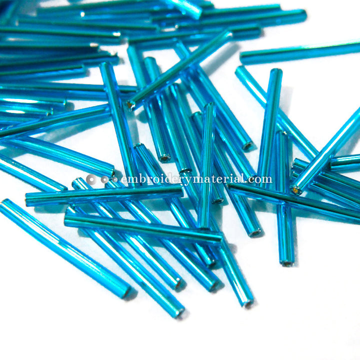 tube shape glass beads