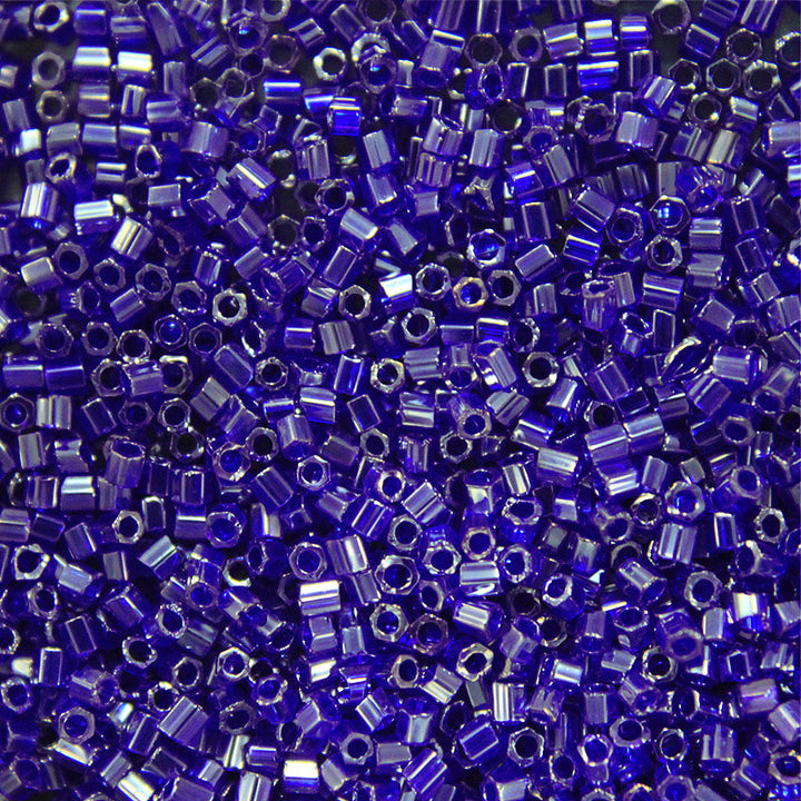 deep blue Cylinder beads