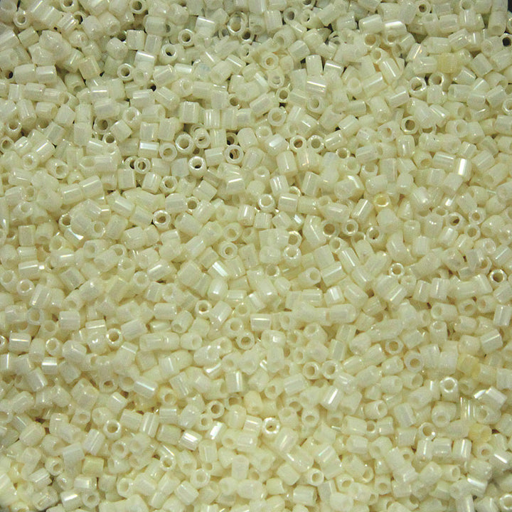 cream delica beads