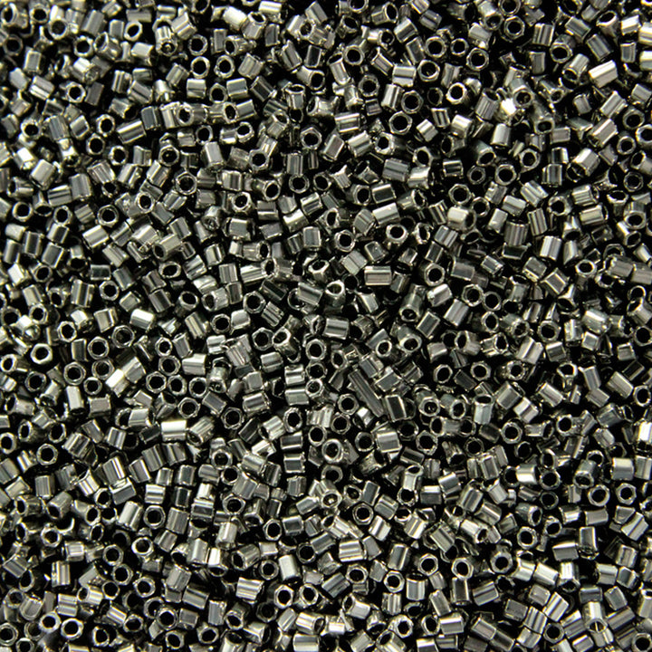 gunmetal Cylinder beads