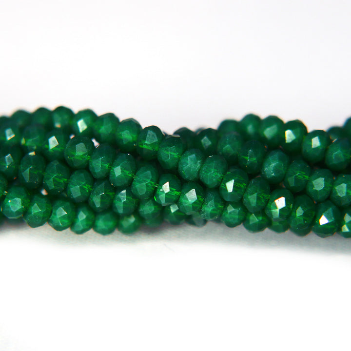 emerald green beads