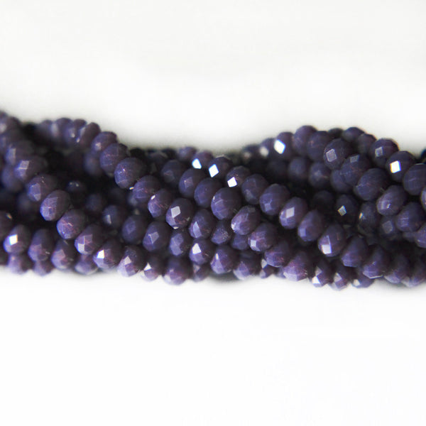 vintage violet color beads