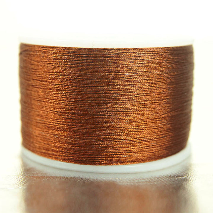 antique copper zari thread