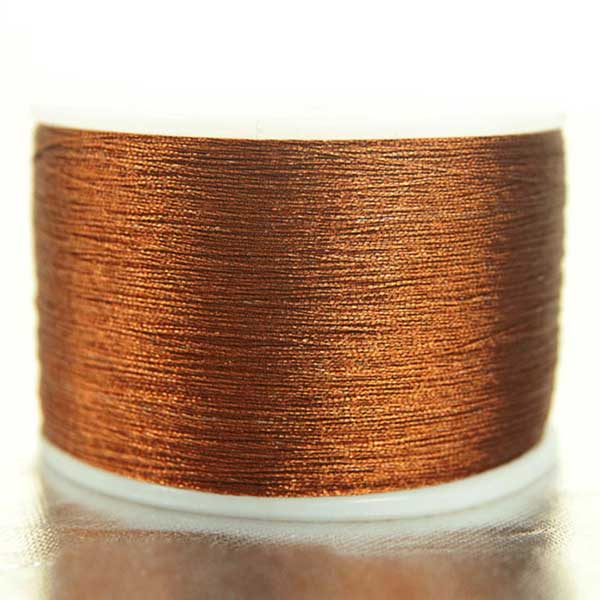 EMB4216 (3Ply Twisted Zari Thread in Antique Copper Colour)