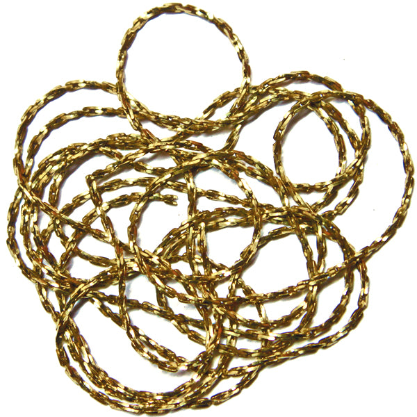 Brass Metal Gold Color Chain