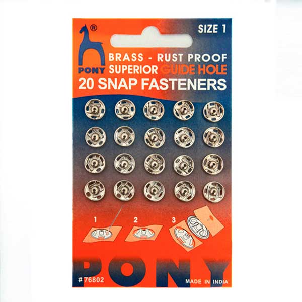 Pony Snap Fasteners