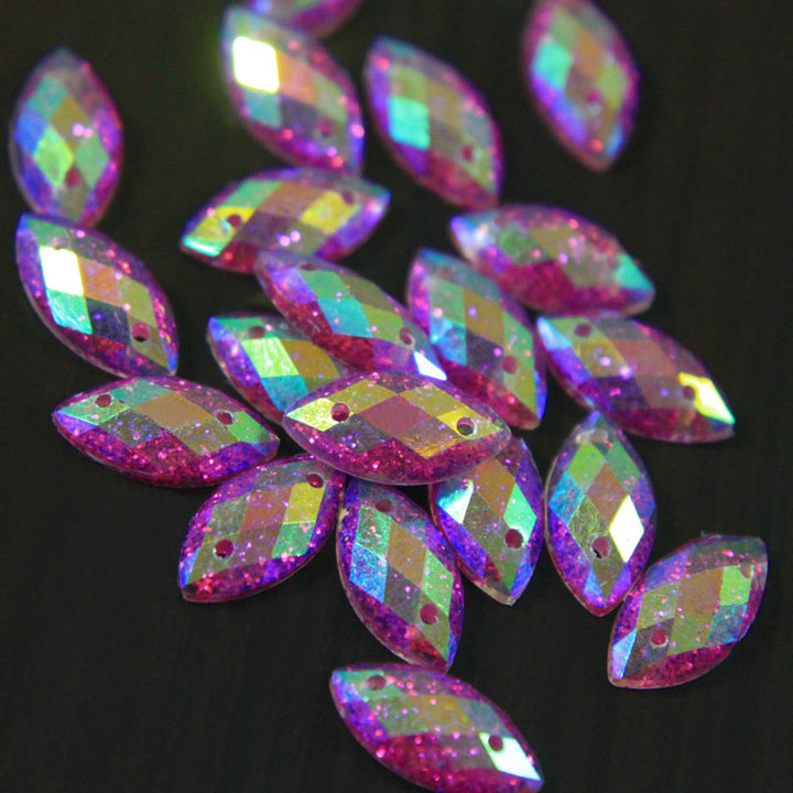 Boat shape Acrylic stones