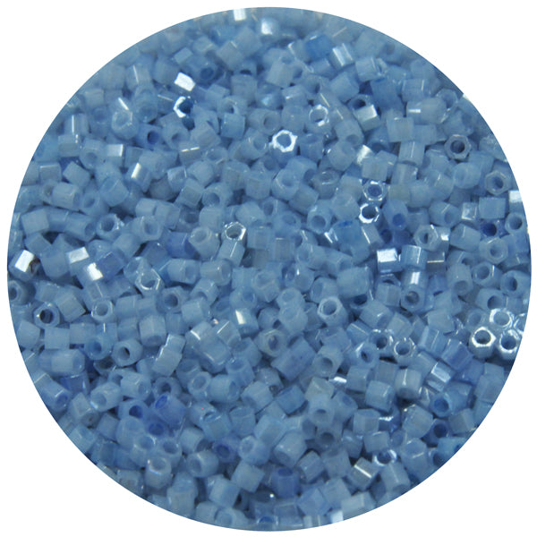 Miyuki Blue Bell Color, 15/0 Cutdana/Bugle beads