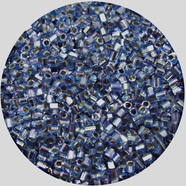 Miyuki Aruba blue Color, 15/0 Cutdana/Bugle beads