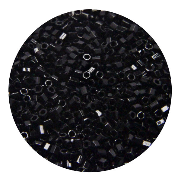 Miyuki Jet Black Cutdana/Bugle Beads