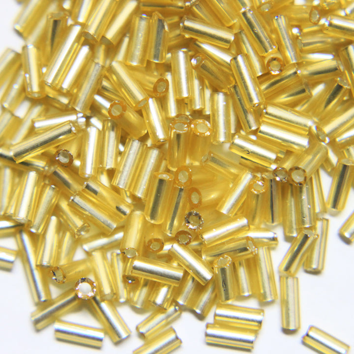 Gold Bugle Beads