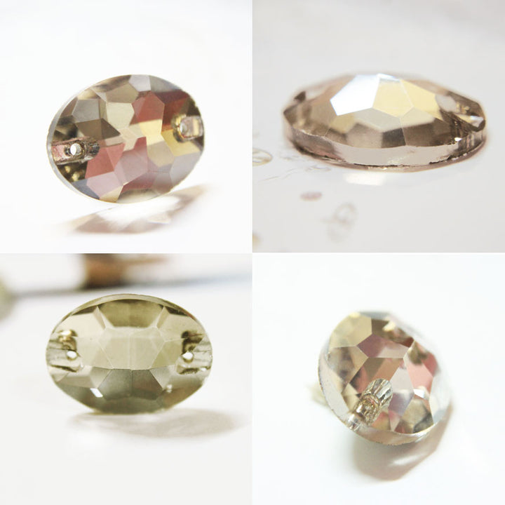 Oval Shape Crystal