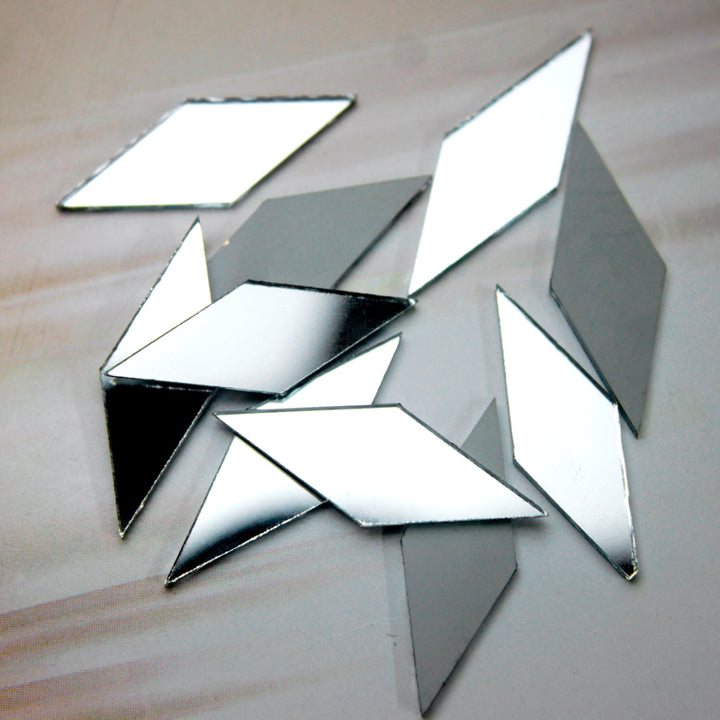 Diamond shape shisha mirror