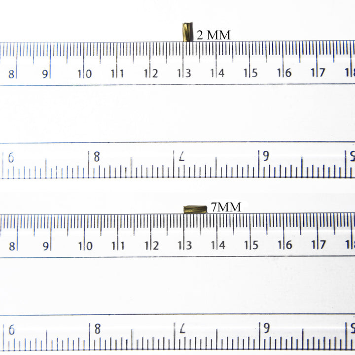 dull gold glass beads