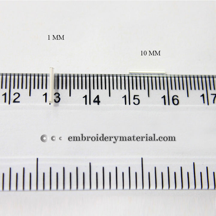 czech silver bugle beads
