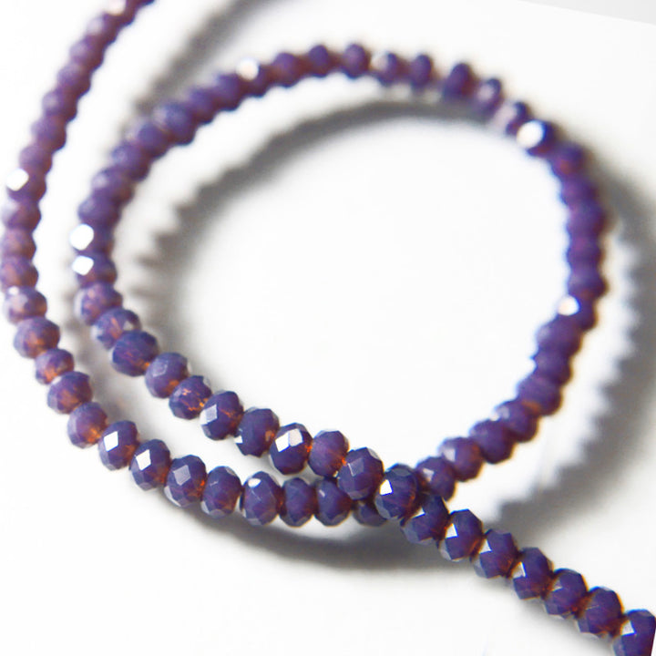 vintage violet color beads