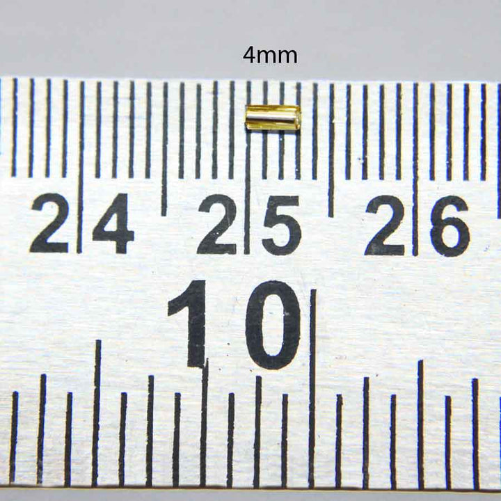 Light Gold (1*4MM) Colour Bugle Beads/Nalki