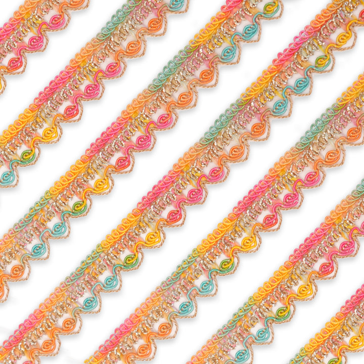 Multicolor edging trim laces and borders for Saree, Sewing, Embroidery, Edging, Border, Blouse, Dupatta Border, Lehenga, Kurti etc (17 Meters, 1.5cm ... Multicolor edging trim laces and borders for Saree, Sewing, Embroidery, Edging, Border, Blouse, Dupatta Border, Lehenga, Kurti etc (17 Meters, 1.5cm ...
