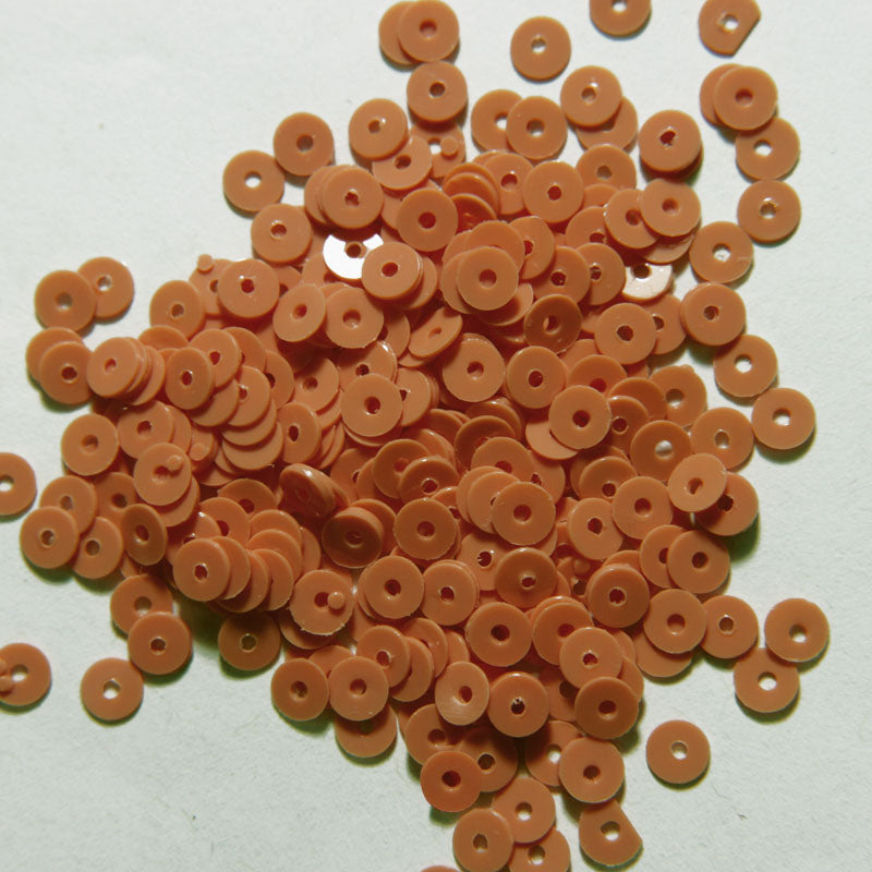 Embroidry Buff EMB1499 Apricot Buff Color Pearl Finish Sequins – embroiderymaterial.com