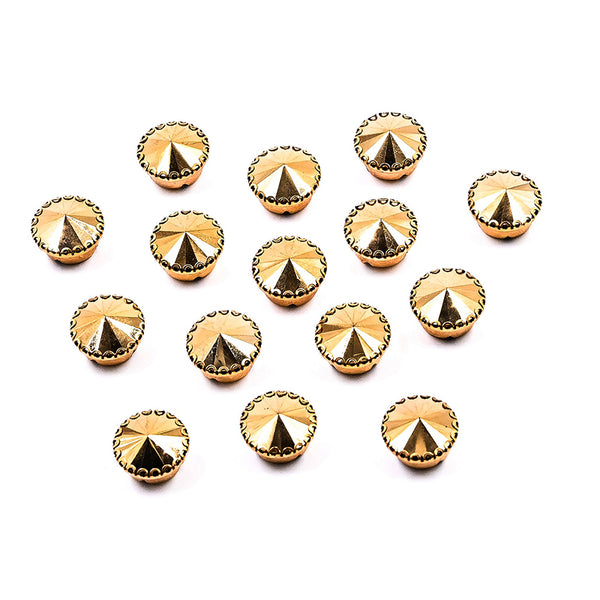 Gold Rivoli Rhinestones 