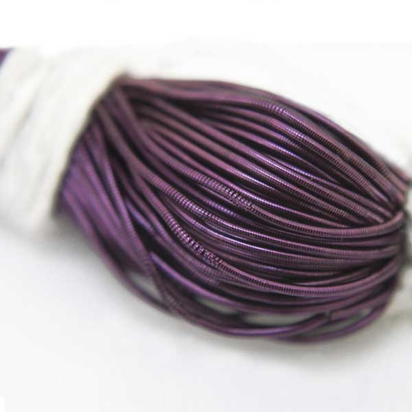 Smooth Dabka in Violet Colour