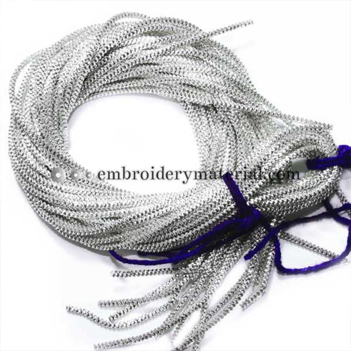  silver wires for zardosi work