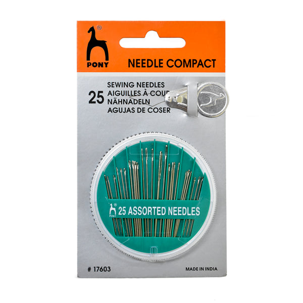 Pony Assorted Sewing Needles with Threader