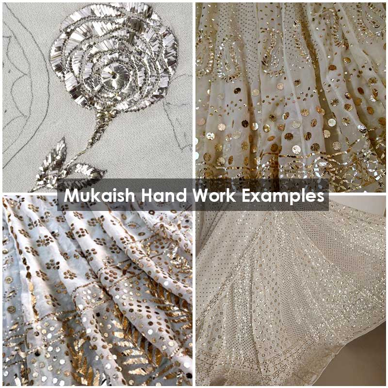Buy Mukaish Online for Dot Pattern Embroidery Work - BIG SALE ...